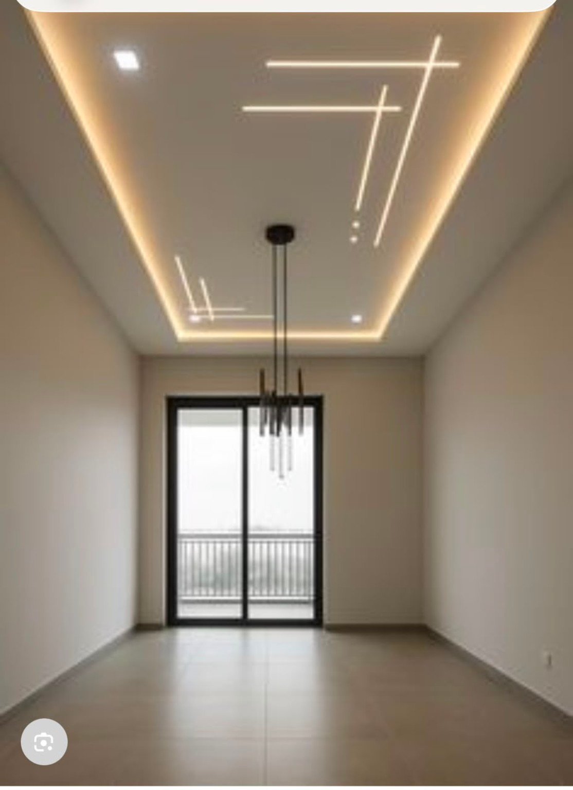 Gypsum ceiling finishing