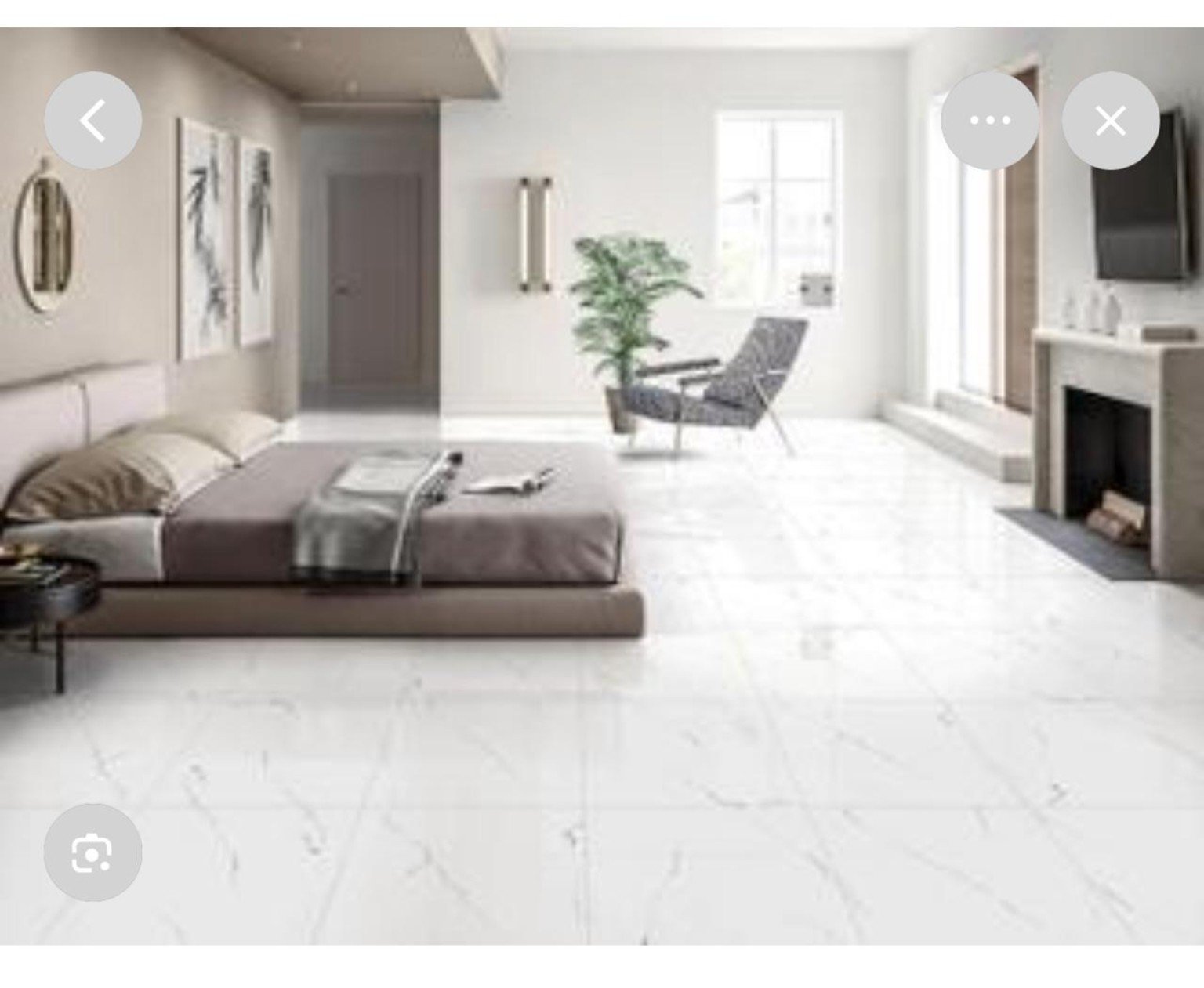 Bright White Ceramic Room